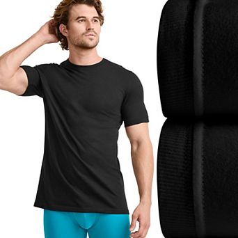 Big & Tall Jockey® 2-pack Classic Crewneck Undershirt