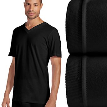 Big & Tall Jockey® 2-pack Big Man Classic V-Neck Undershirt