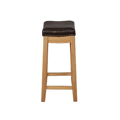 Linon Allure Counter Stool - 26" Overall Height