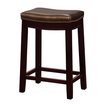 Linon Allure Counter Stool - 26" Overall Height