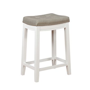 Linon Allure Counter Stool - 26" Overall Height