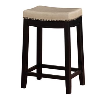 Linon Allure Counter Stool - 26" Overall Height