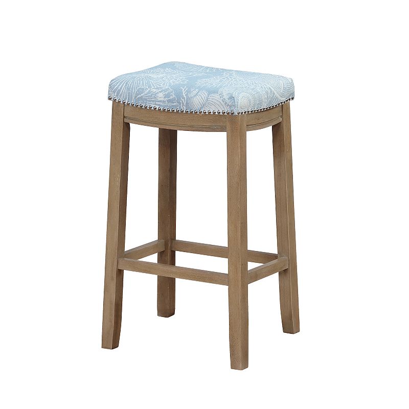 Linon Allure Bar Stool, Coast