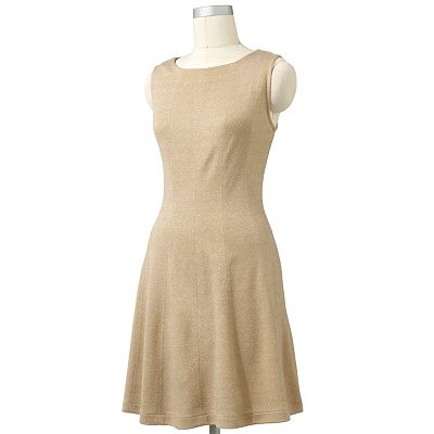 shimmer fit and flare dress Shimmer Wine Red Fit & Flare Wedding Party Dress