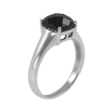 Sterling Silver Onyx Ring