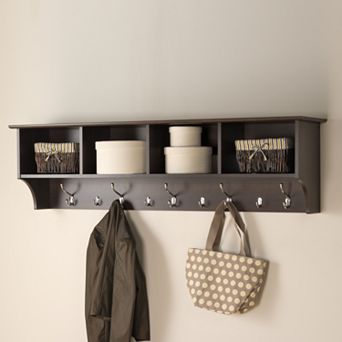 60 in Entryway Cubby Shelf