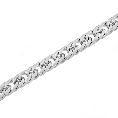 LYNX Stainless Steel Curb Chain Bracelet - Men
