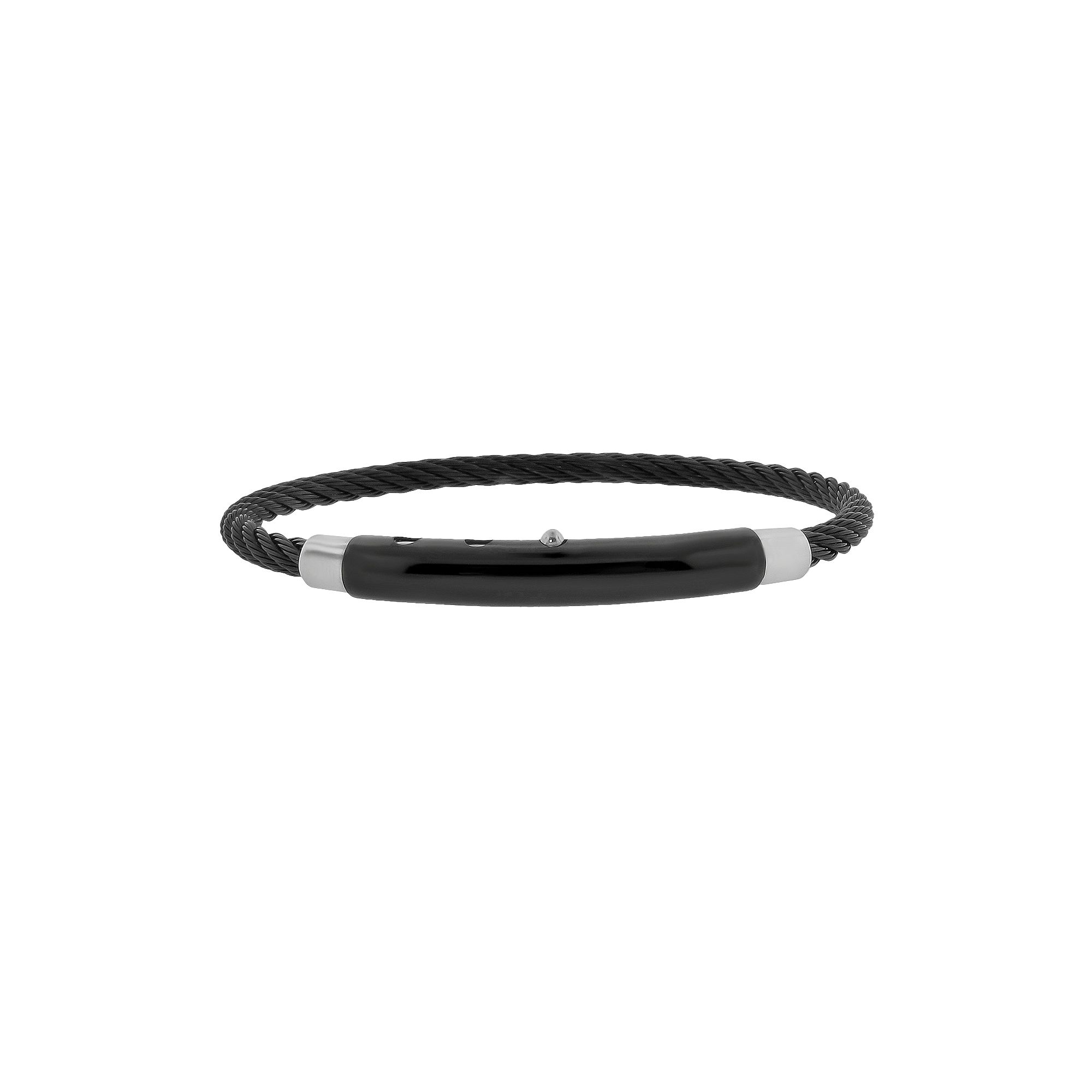 LYNX Two Tone Stainless Steel Bracelet - Men, Mens, Size: 8, Multicolor