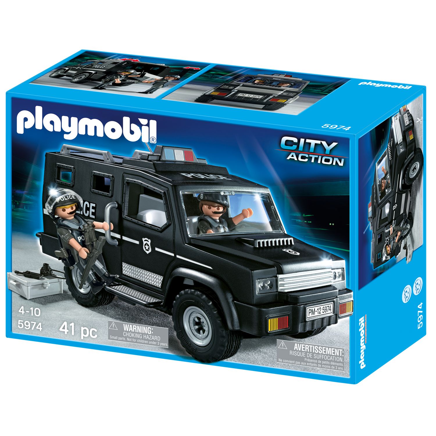 playmobil police suv