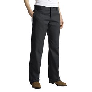 Dickies Relaxed Straight-Leg Stretch Twill Pants - Women's
