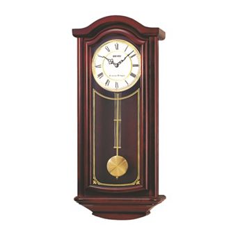 Seiko Wood Pendulum Wall Clock - QXH118BLH