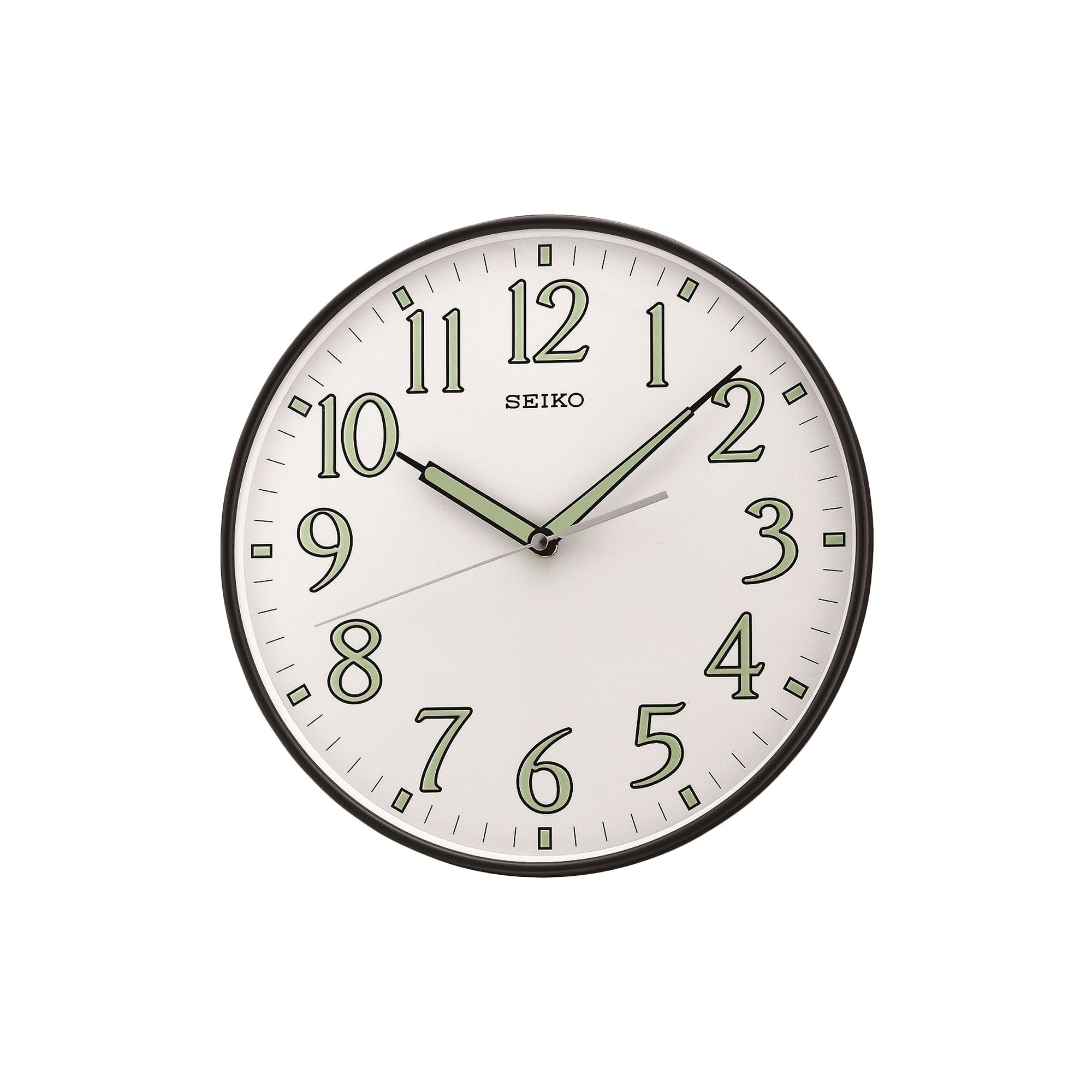 Seiko Black Wall Clock - QXA521KLH