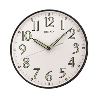 Seiko Black Wall Clock - QXA521KLH