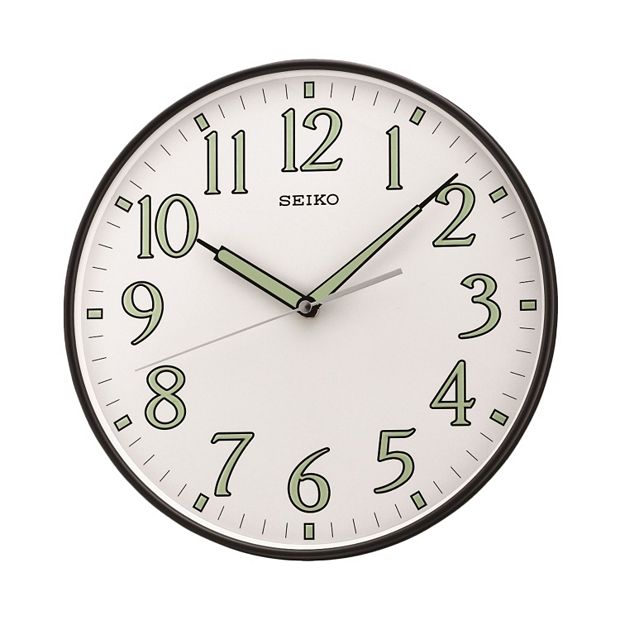 Seiko Black Wall Clock QXA521KLH