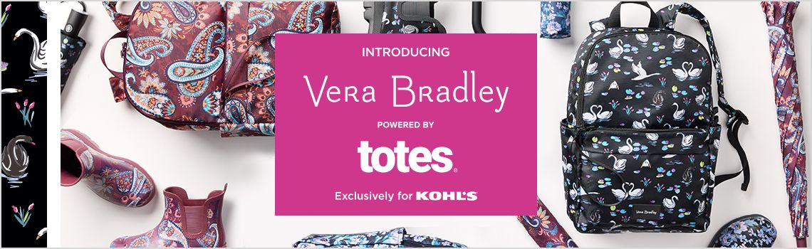 Vera Bradley powered by totes Capsule Collection Launches Exclusively at  Kohl's