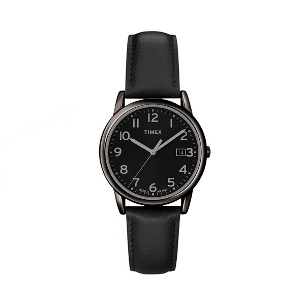 Timex® Men's Leather Watch - T2N947KZ