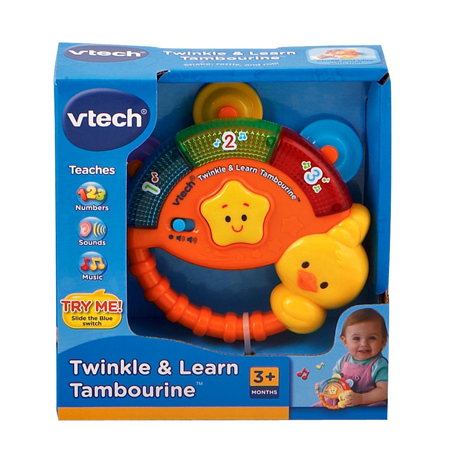 vtech baby twinkle and learn tambourine