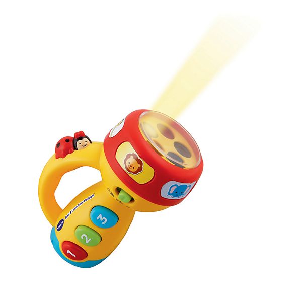 New VTech Spin and Learn Color Flashlight Baby Infant Toddler Kids Toy Game 