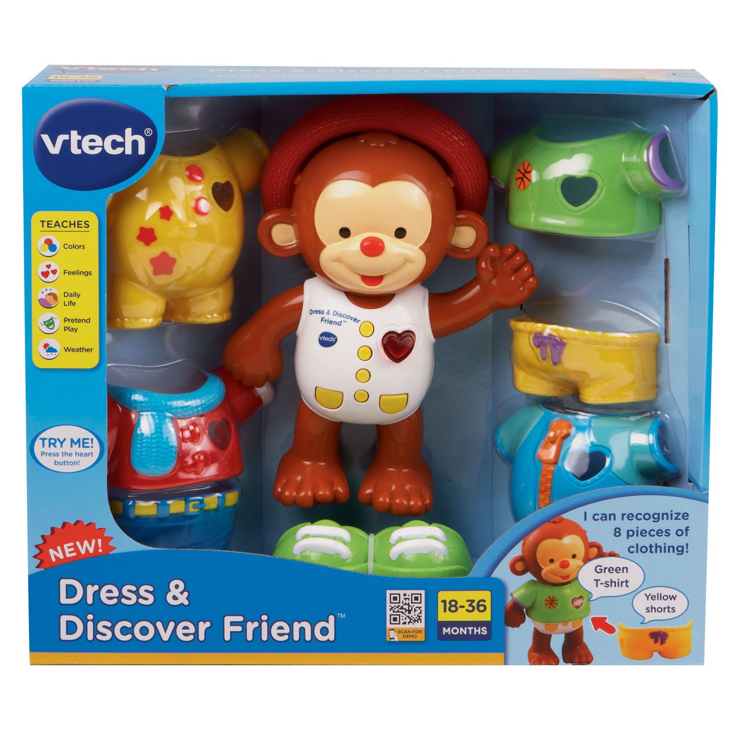 vtech read with me monkey
