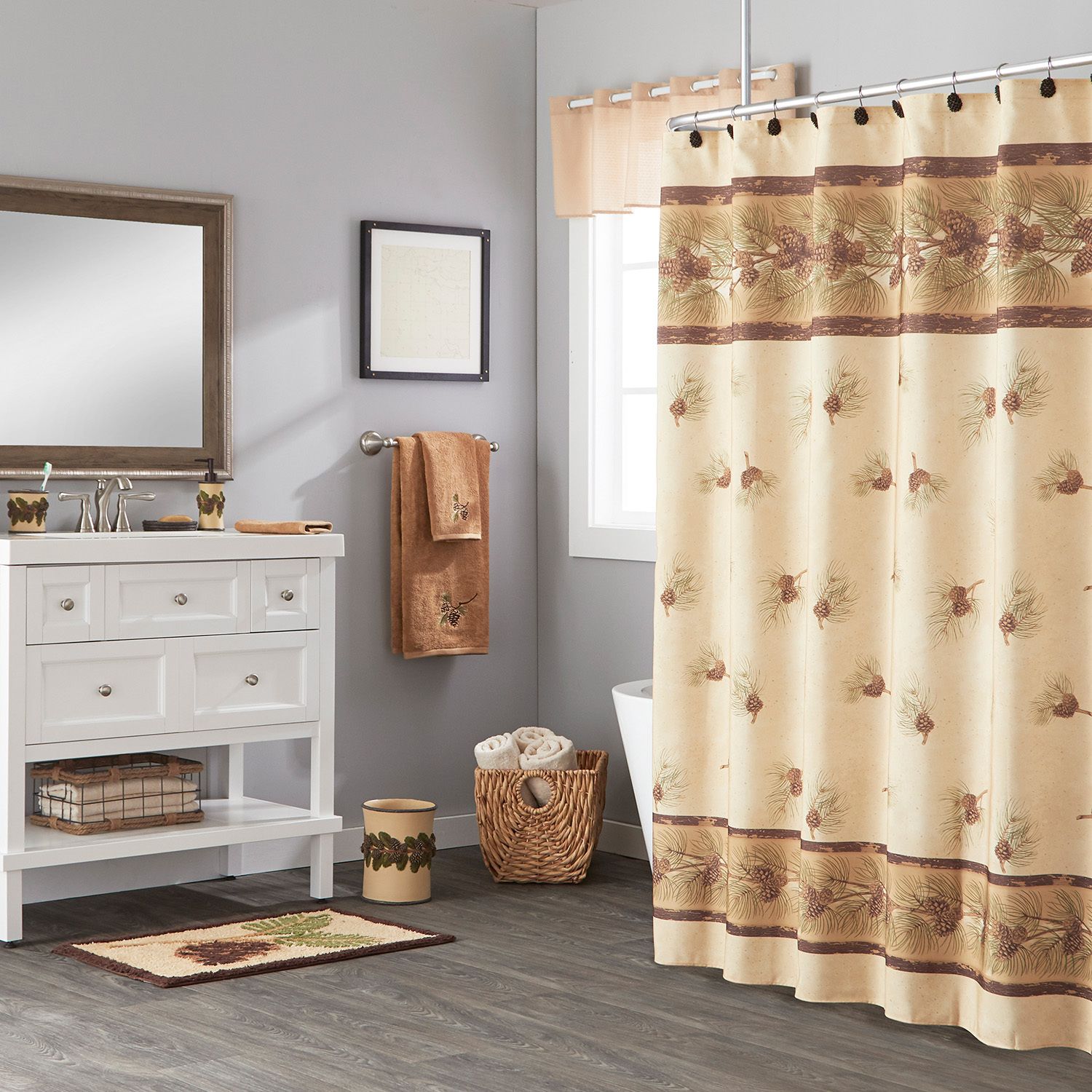 kohls shower curtains