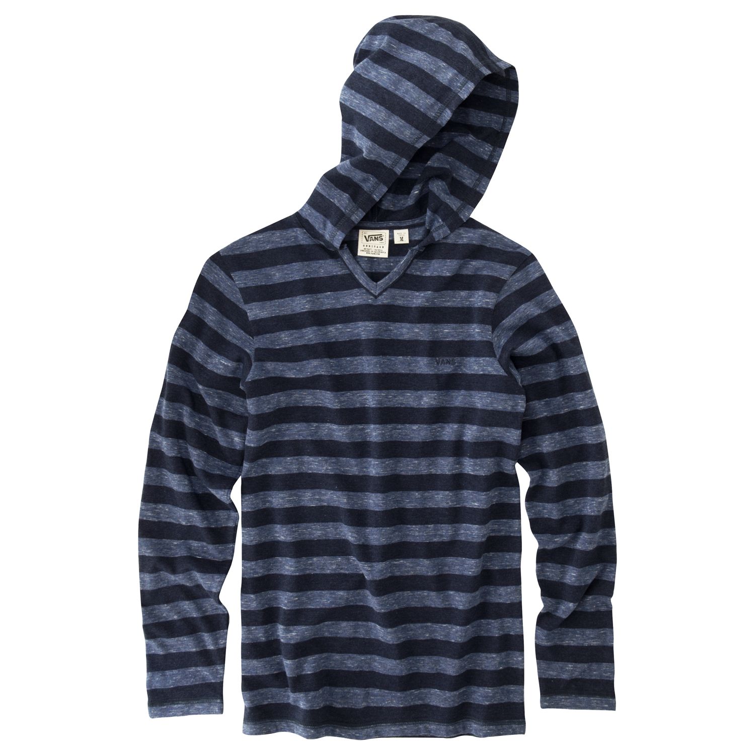 vans striped hoodie