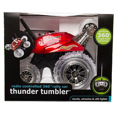 Black series remote control thunder tumbler car on sale