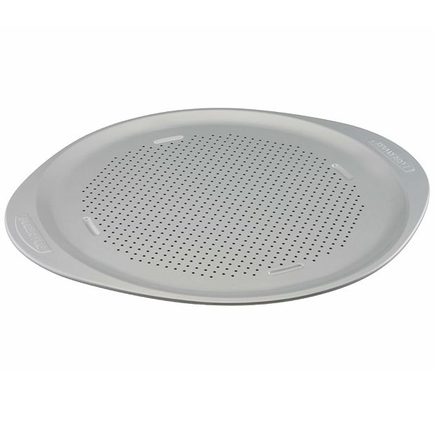 Vented pizza outlet pan