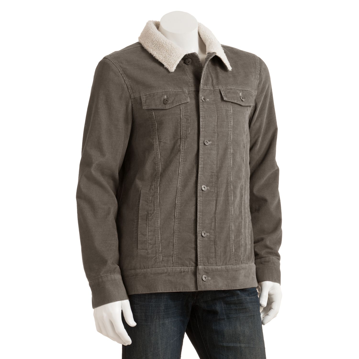 kohls denim shirt mens