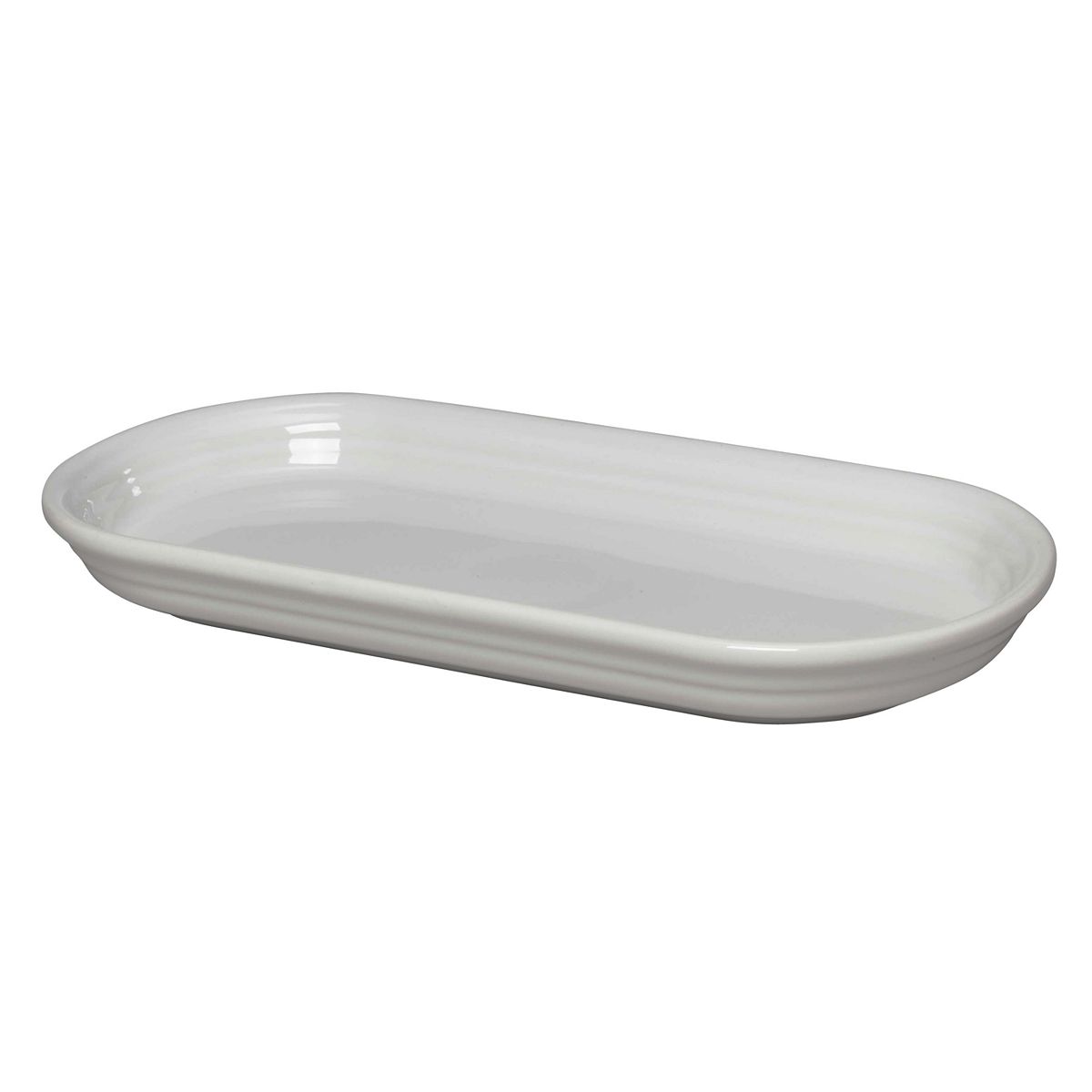 Fiesta 11 7/8-in. Oblong Serving Platter - White, BREAT TRAY