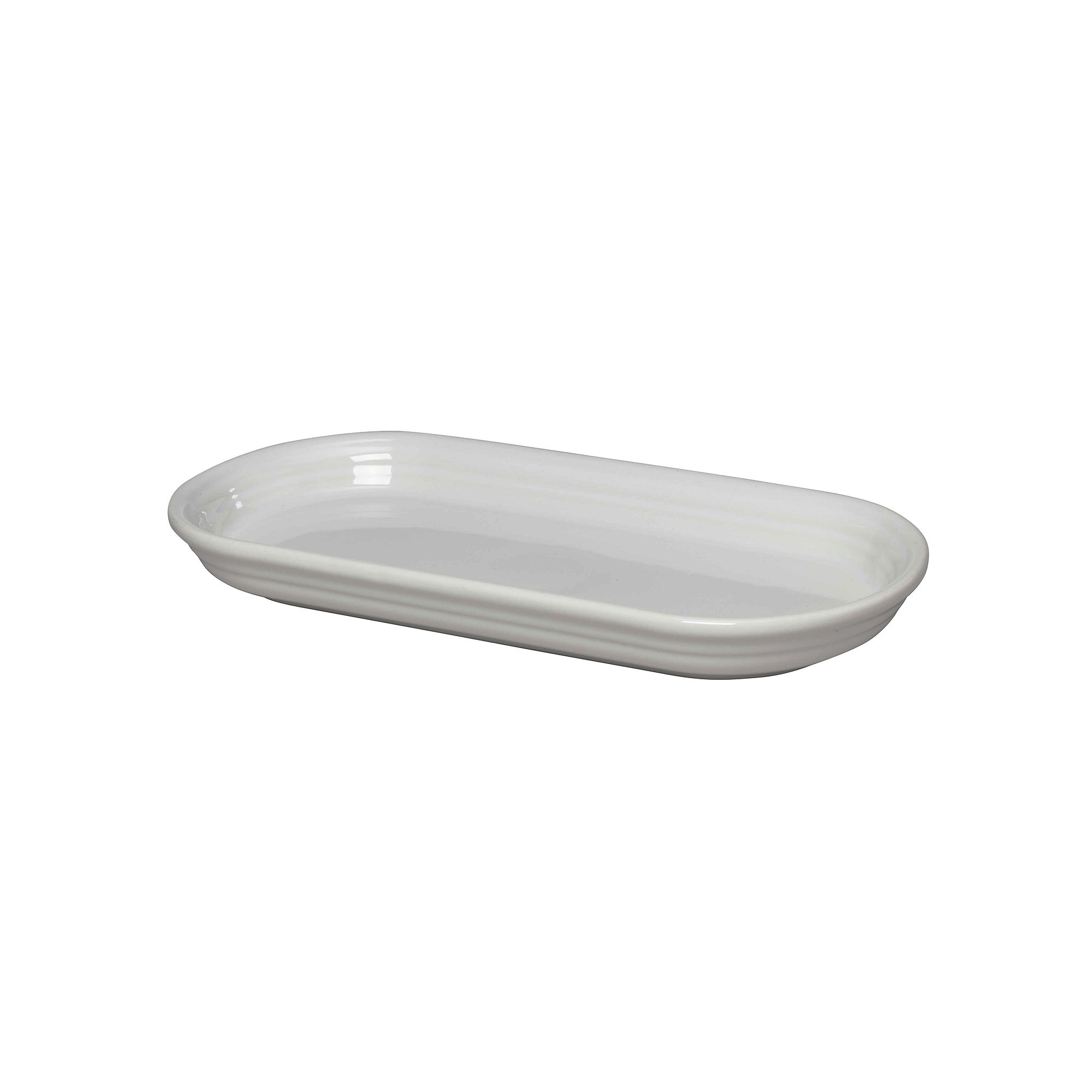 Fiesta 11 7/8-in. Oblong Serving Platter, White