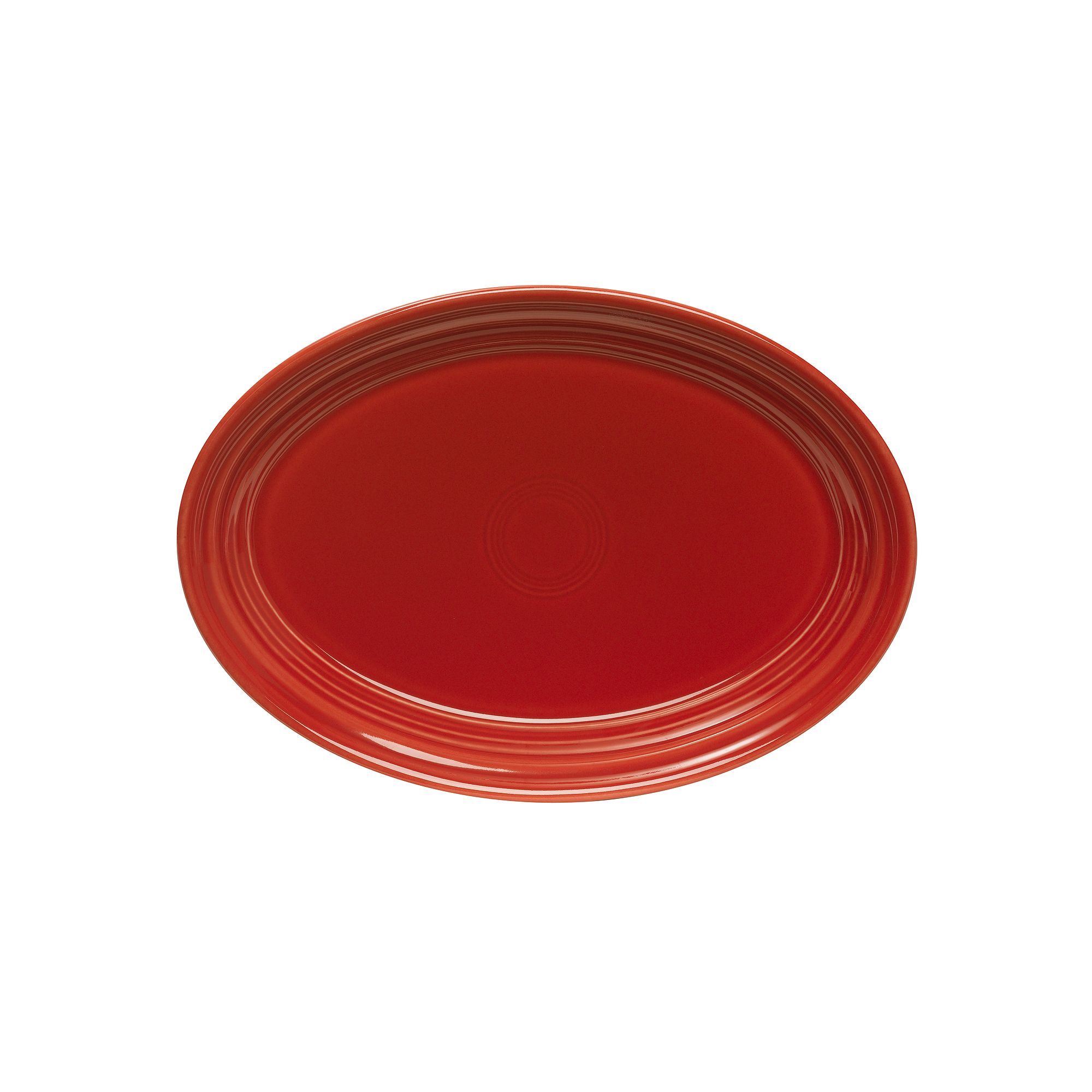 Fiesta 9 5/8-in. Small Oval Serving Platter, Red
