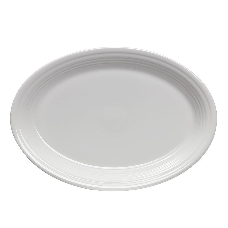 Fiesta 9-5/8-Inch Oval Platter, White