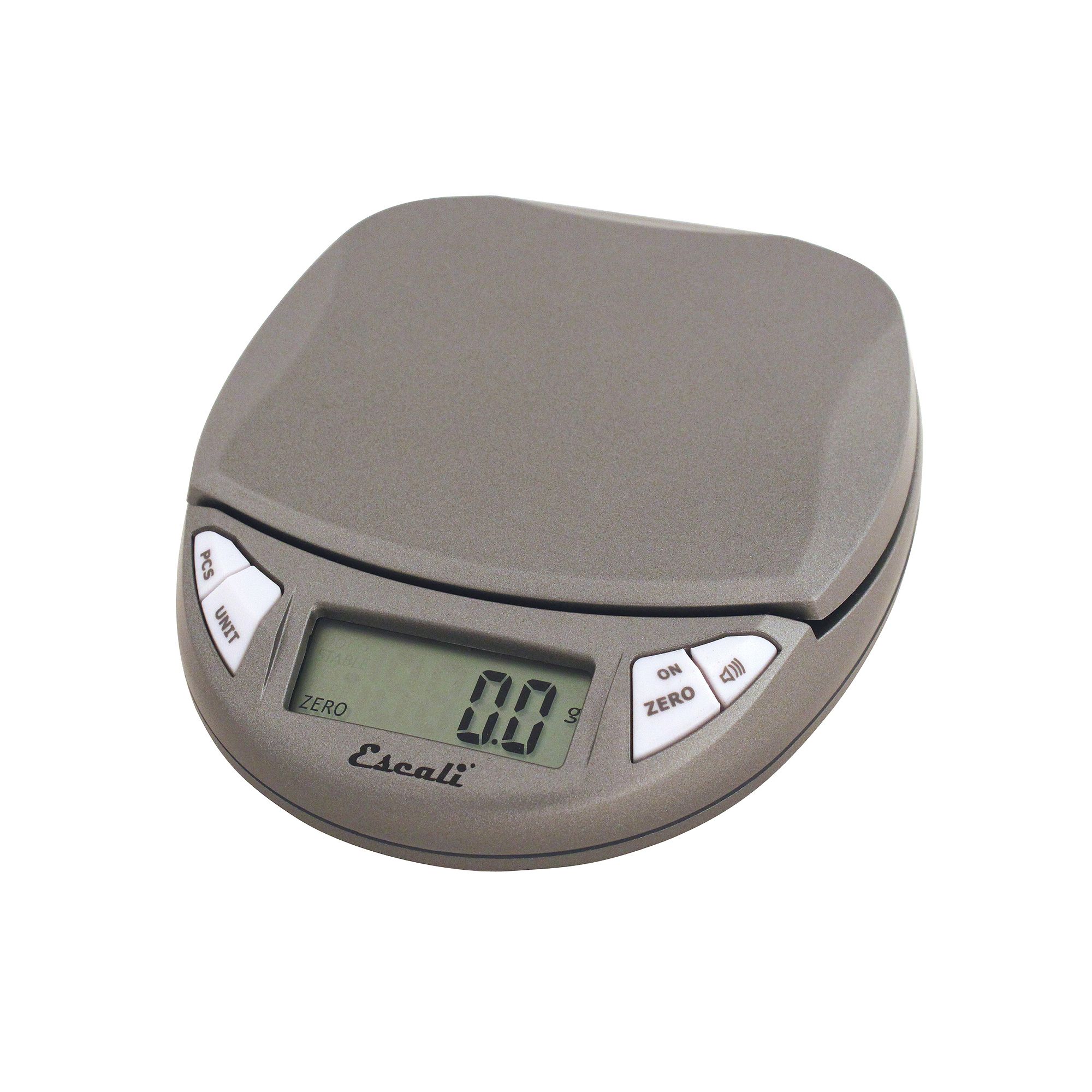 Escali Hi Precision Digital Kitchen Scale, Silver