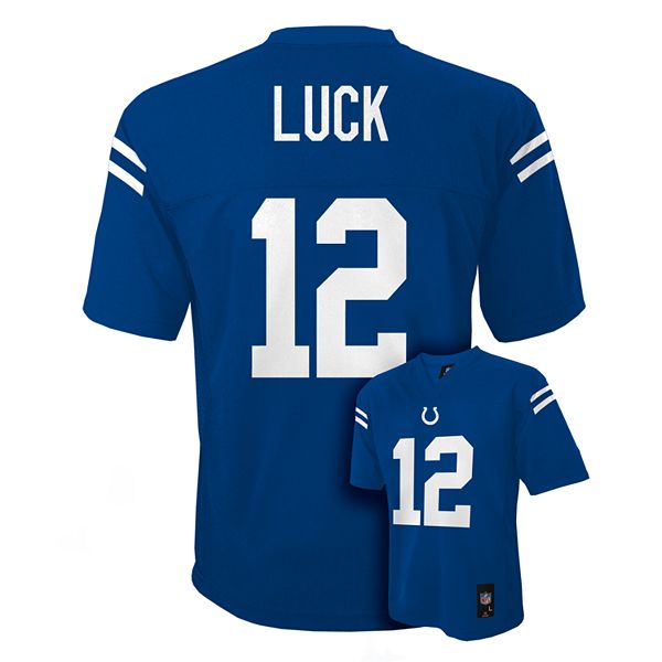 Boys 8-20 Indianapolis Colts Andrew Luck Replica Jersey