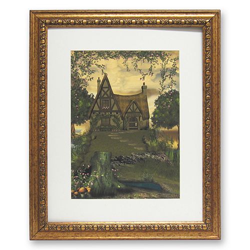 Country Cottage Framed Art Print