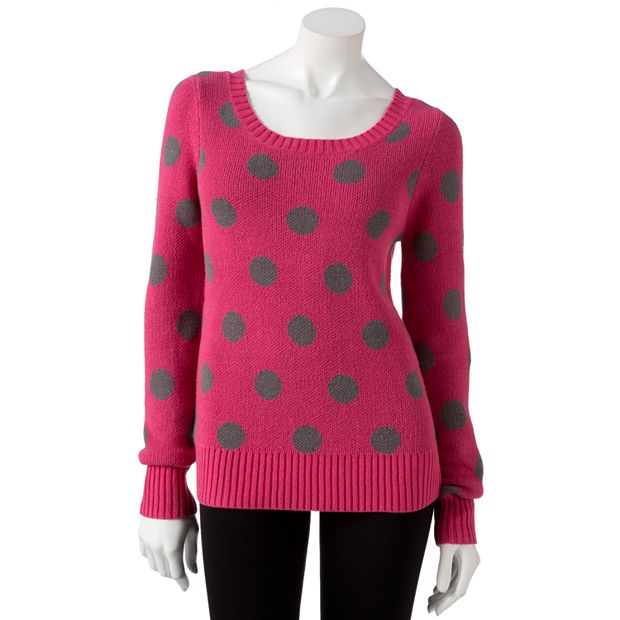 Kohls pink sale sweater