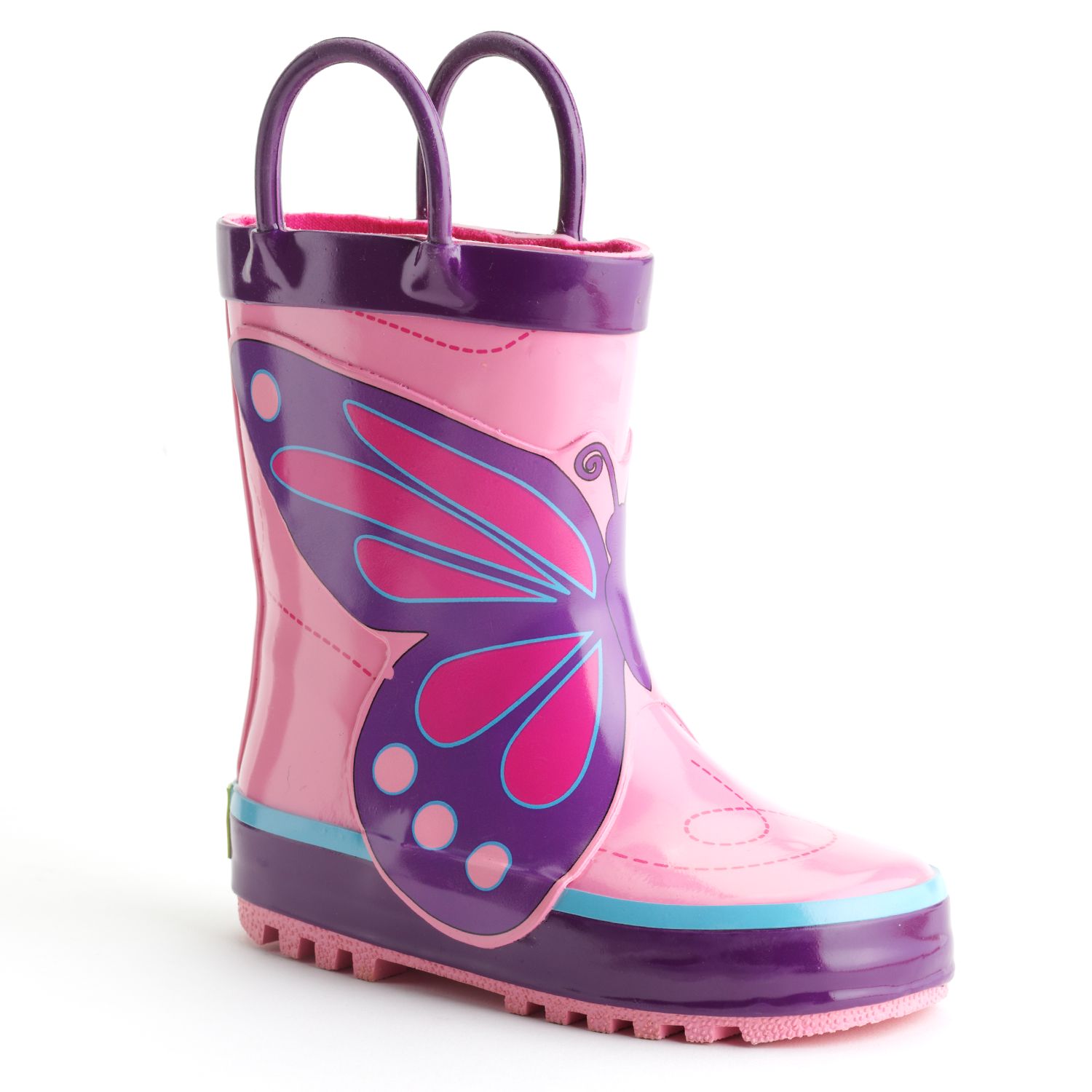 kohls rubber boots