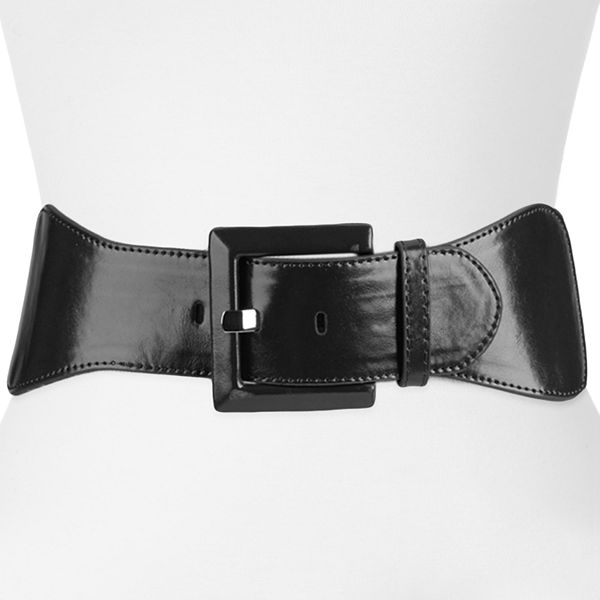 Black Elastic Belt (4 inches wide) 