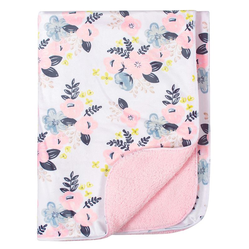 Just Born Pink Fleece Blanket