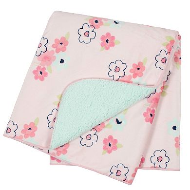 Just Born Pink Fleece Blanket