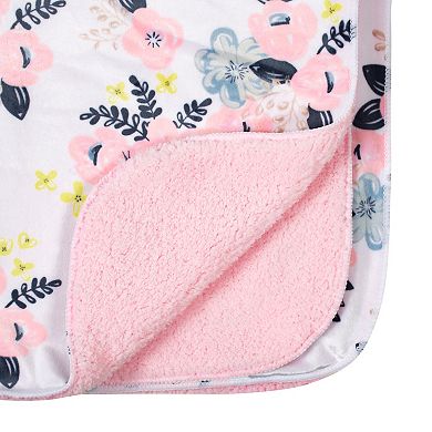 Just Born Pink Fleece Blanket