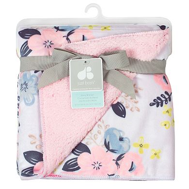 Just Born Pink Fleece Blanket