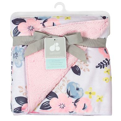 Just Born Pink Fleece Blanket