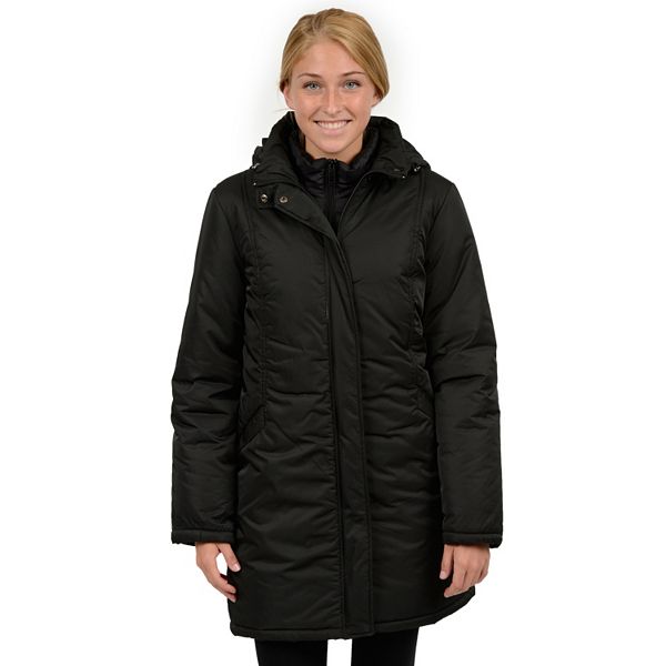 Women's Excelled Hooded Puffer 3-in-1 Systems Jacket