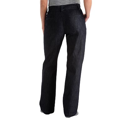 Lee Slimming Straight-Leg Trouser Pants- Women's