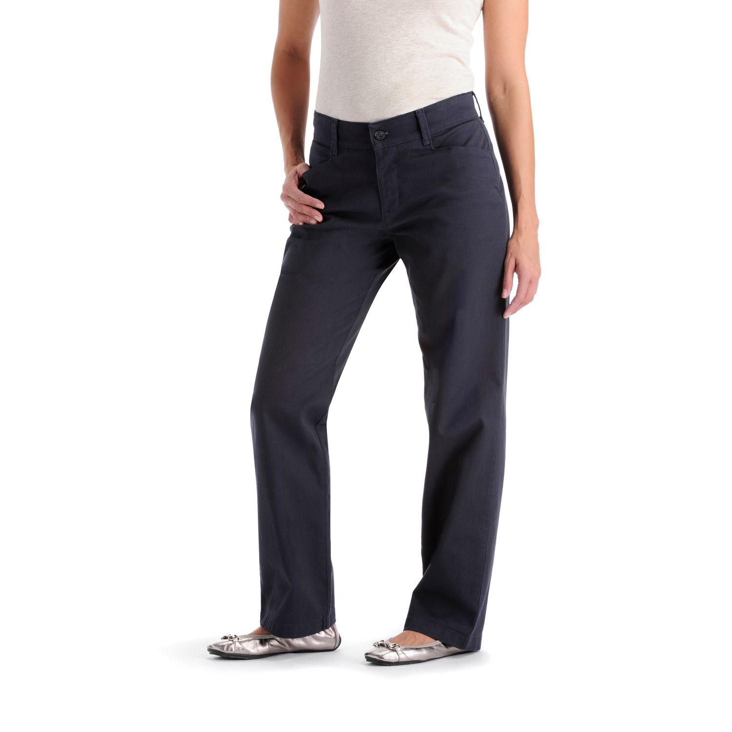 kohls lee womens pants