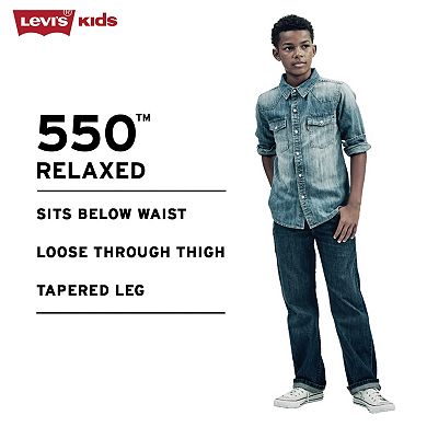 Boys 8-20 Levi's® 550™ Relaxed Fit Jeans