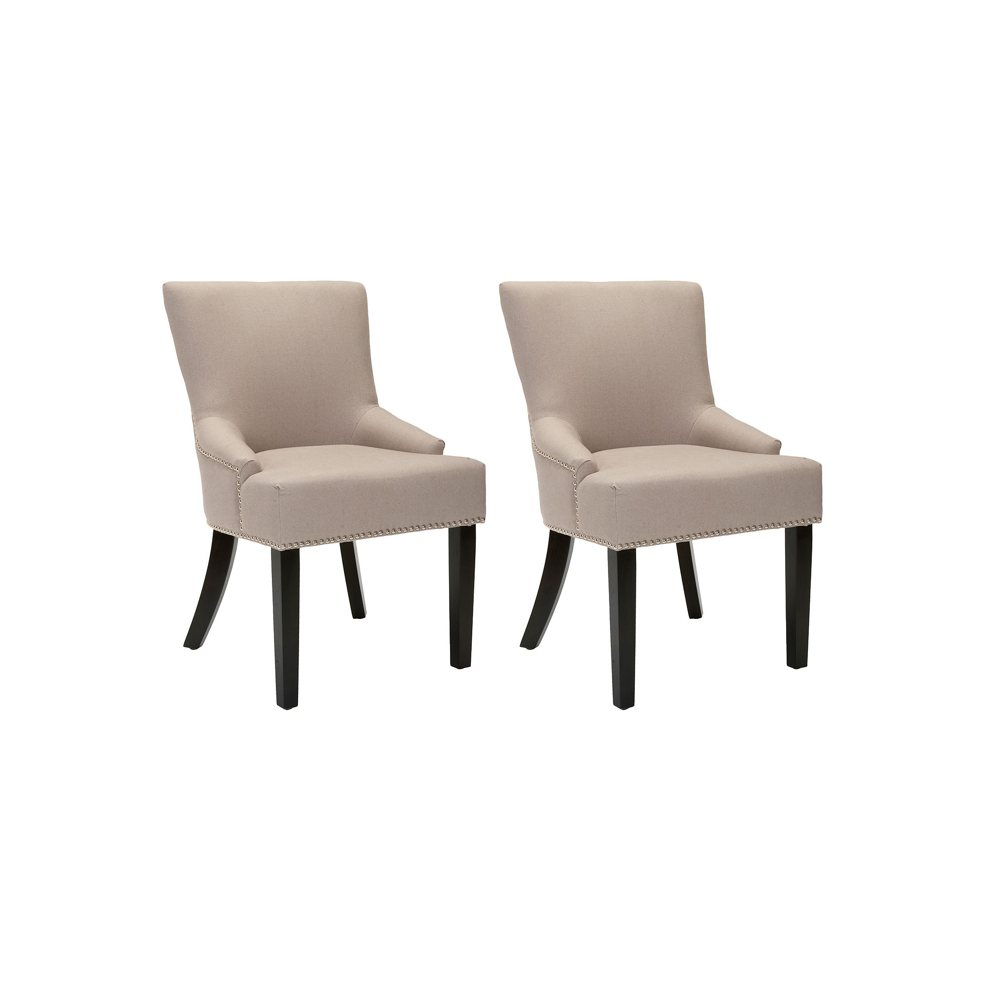 Safavieh 2-pc. Lotus Padded Side Chair Set, Beige