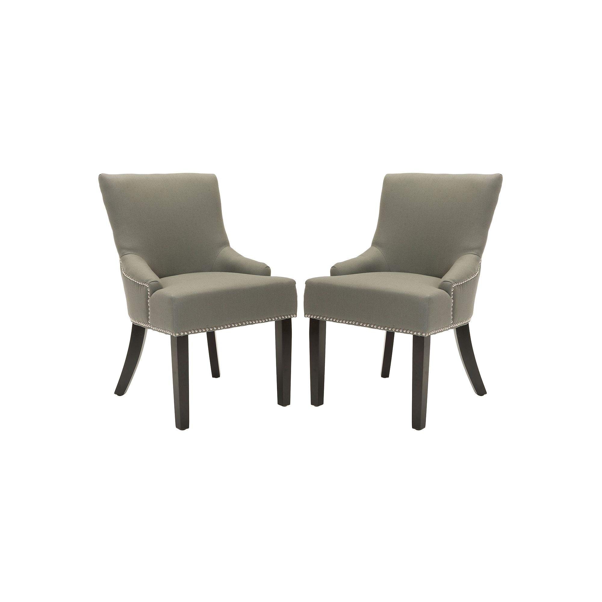Safavieh 2-pc. Lotus Padded Side Chair Set, Gray