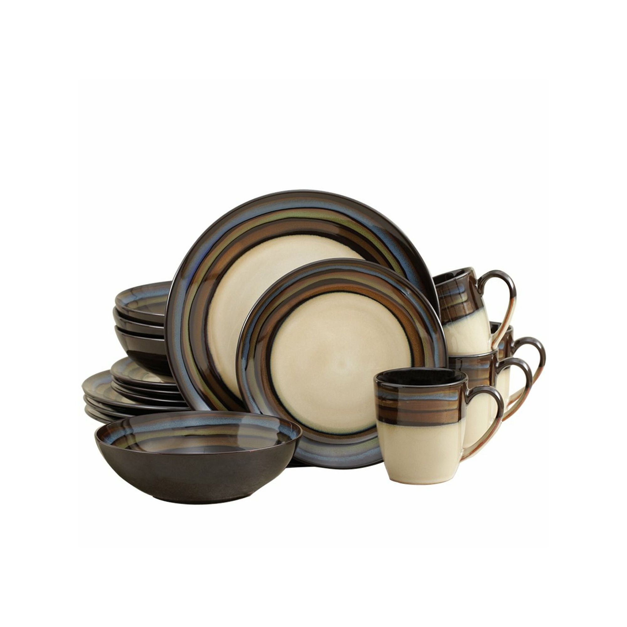 Pfaltzgraff Everyday Galaxy 16-pc. Dinnerware Set, Multi